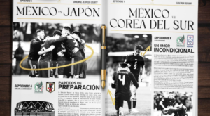 México enfrentará a Japón y Corea del Sur en  septiembre rumbo al Mundial 2026