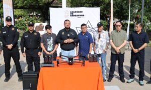 Carlos Rodríguez encabeza adquisición de dron destinado al municipio
