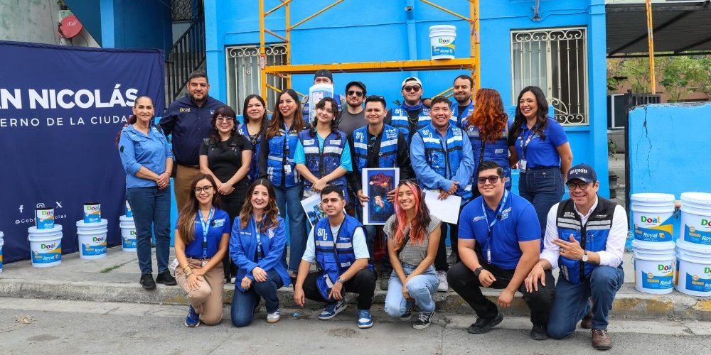 San Nicolás refuerza imagen urbana y movilidad con murales y drenaje