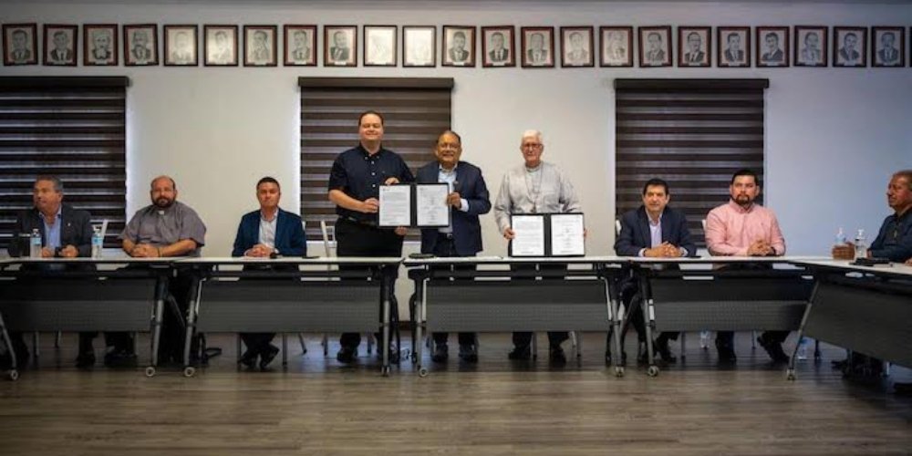 Andrés Mijes impulsa alianza social con Arquidiócesis