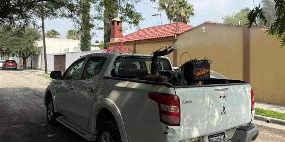 Comienza Escobedo con jornadas de fumigación en la zona oriente