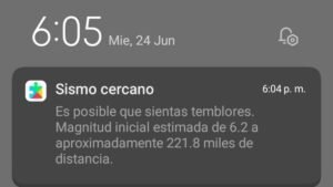 Activa la alerta de sismos de Google y recibe notificaciones efectivas
