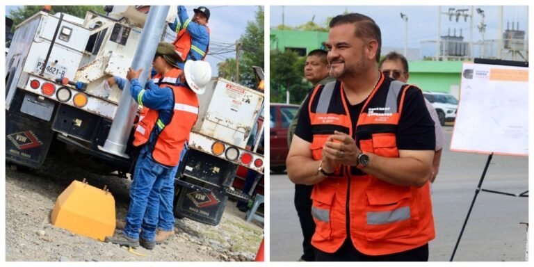 Carlos Rodríguez fortalece seguridad vial con rehabilitación de alumbrado público