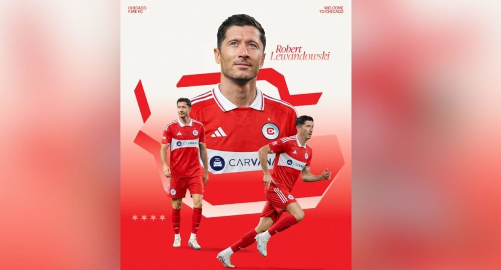 Robert Lewandowski se une al Chicago Fire en la MLS