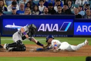 Los Rockies vencen a los Dodgers 4-3 gracias a errores defensivos