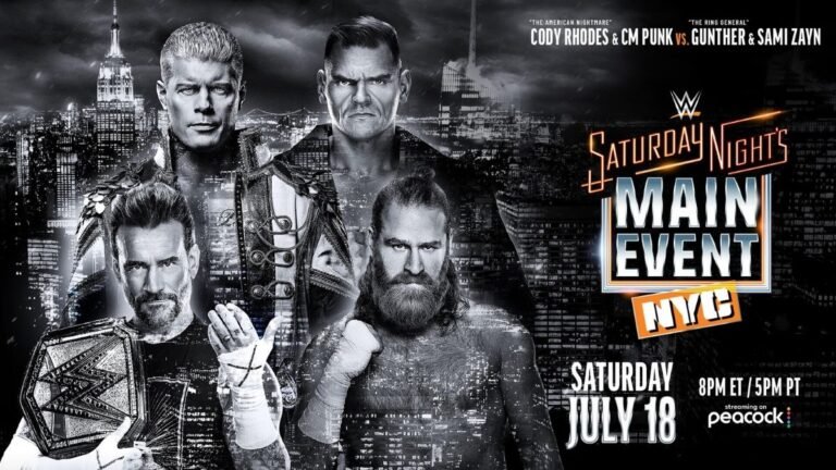 WWE Saturday Night Main Event en el Madison Square Garden este 18 de julio