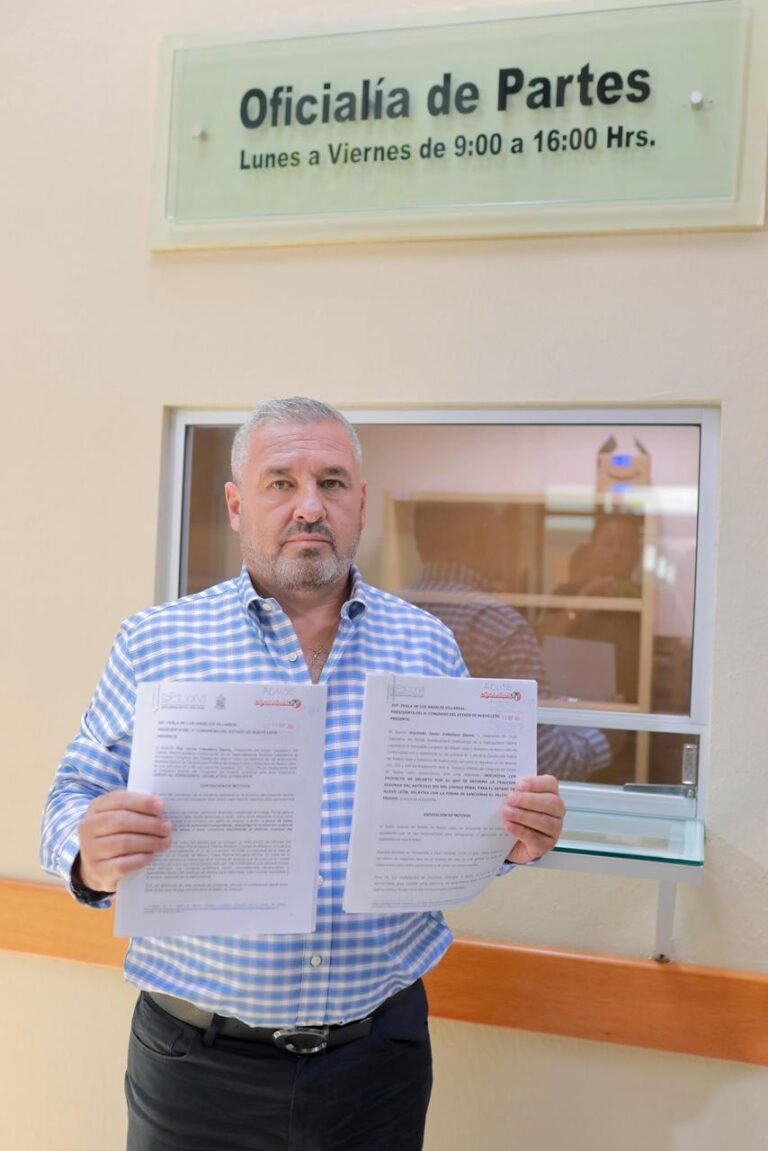 Javier Caballero busca endurecer penas contra el fraude inmobiliario en Nuevo León