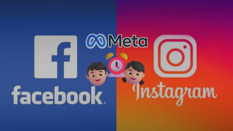 Meta establecerá límites de uso en Instagram y Facebook para menores