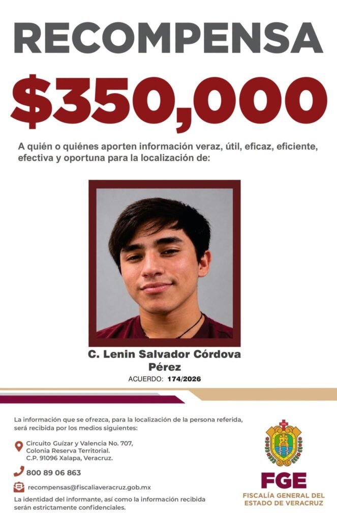 Se ofrecen 350 mil pesos por feminicida de la doctora Cristina Ramos