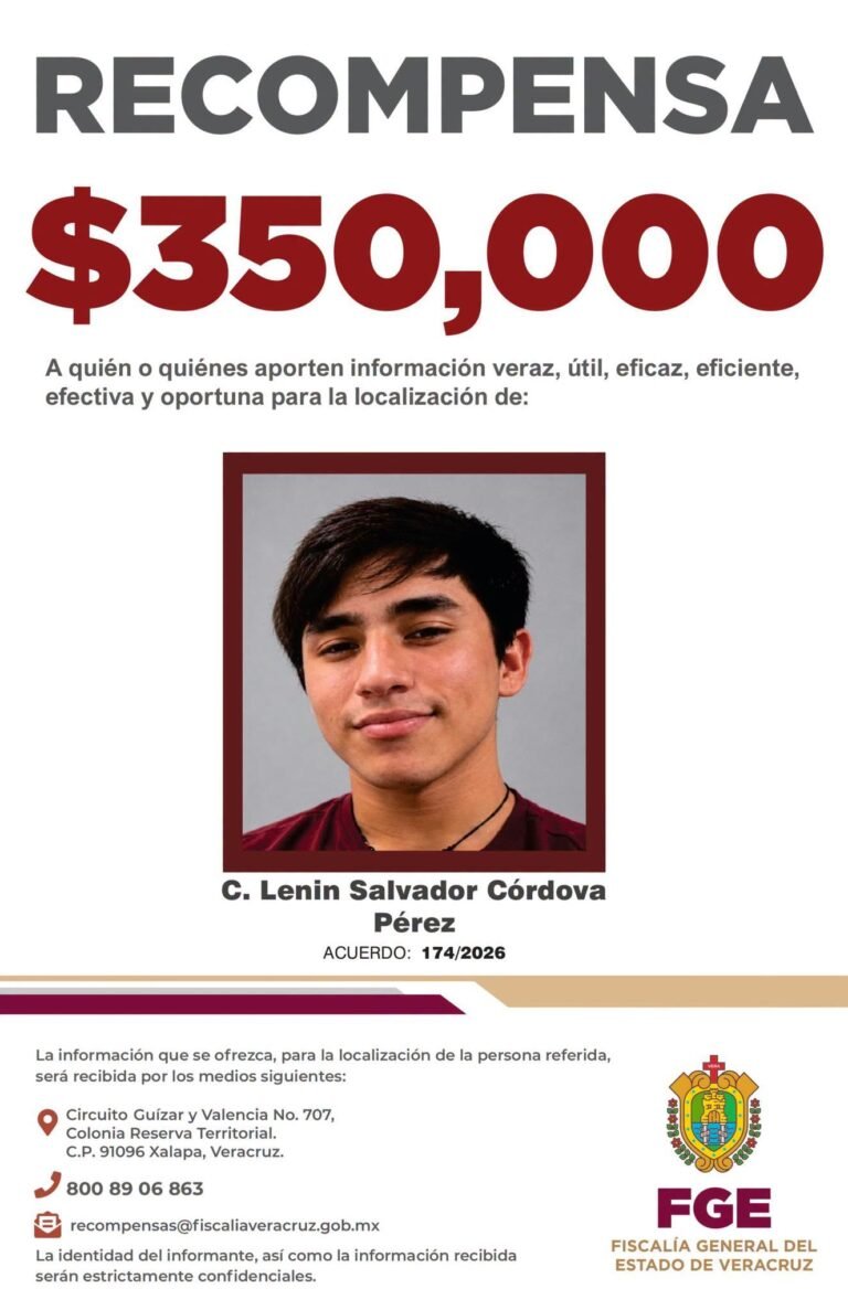 Se ofrecen 350 mil pesos por feminicida de la doctora Cristina Ramos